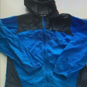 Kids Blue and Black Hooded Jacket